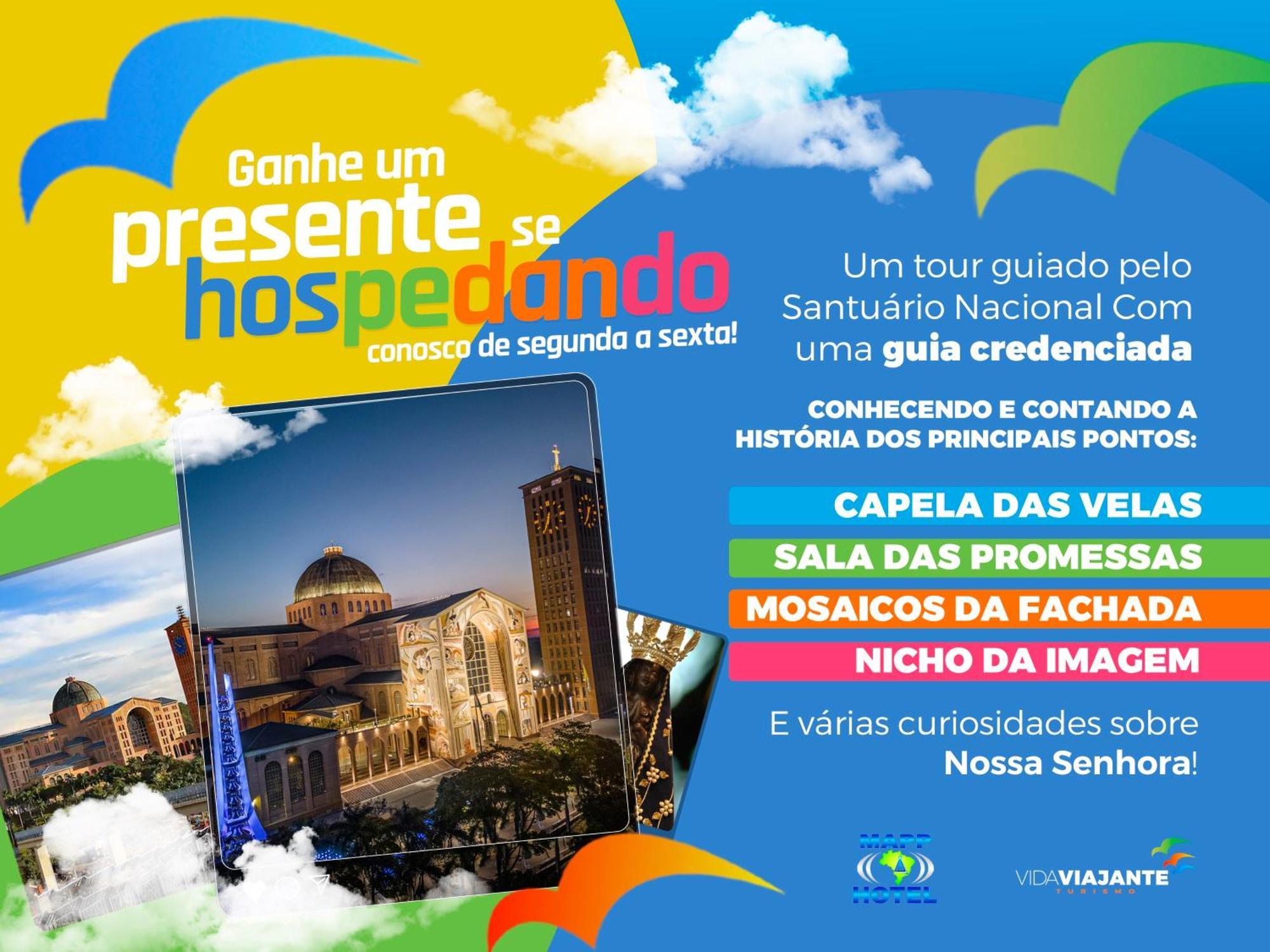 Mapp Hotel Aparecida-Sp Eksteriør bilde